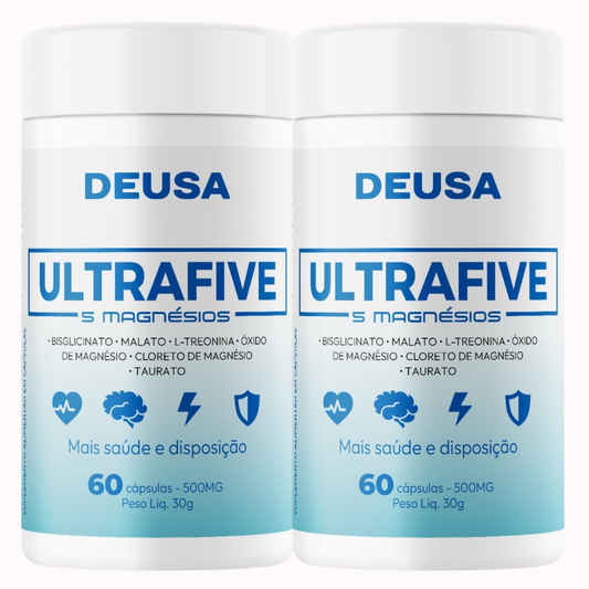 ULTRAFIVE – Magnésio completo para o equilíbrio do seu corpo no dia a dia