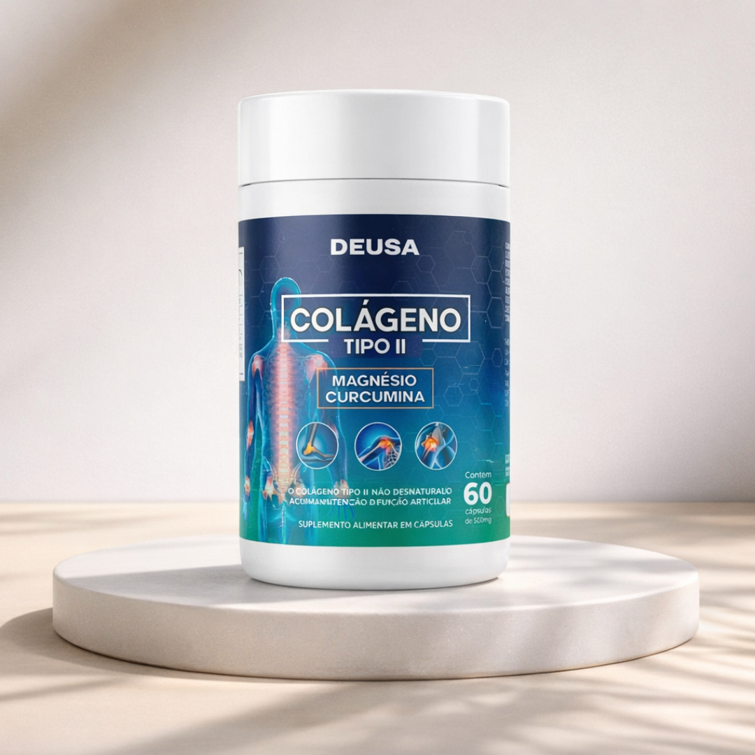 Colágeno Tipo 2 Magnésio, Cúrcuma