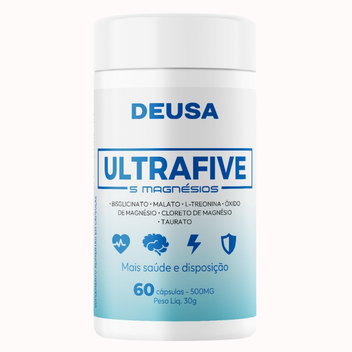 ULTRAFIVE – Magnésio completo para o equilíbrio do seu corpo no dia a dia