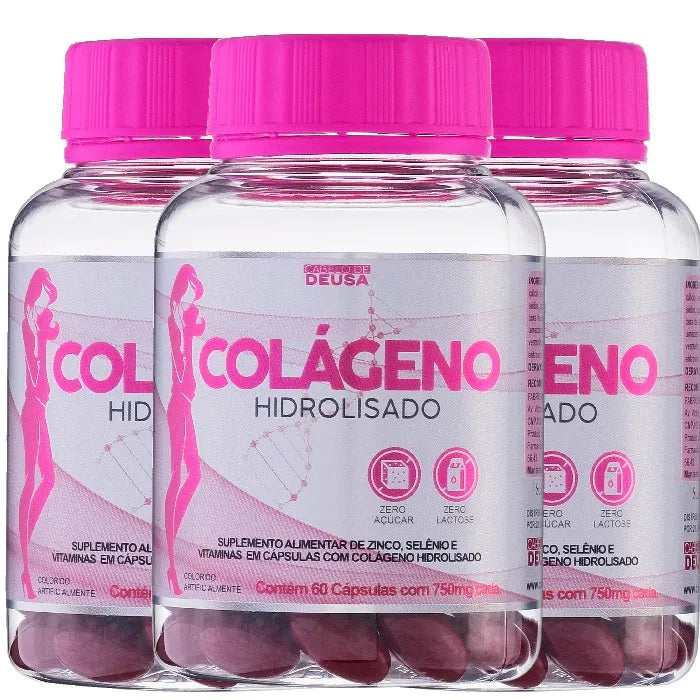 Colágeno Hidrolisado Pele mais firme e jovem