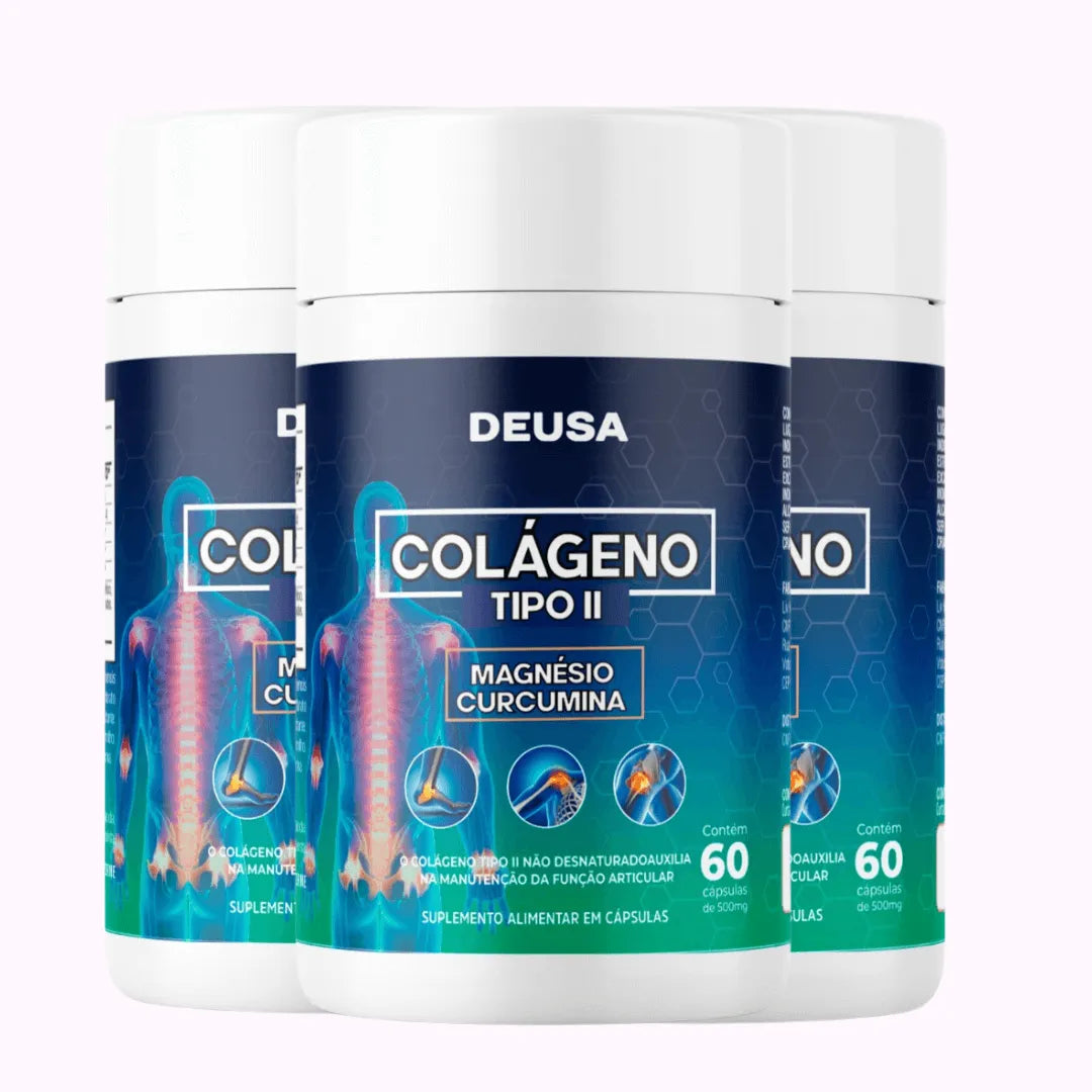 Colágeno Tipo 2 Magnésio, Cúrcuma