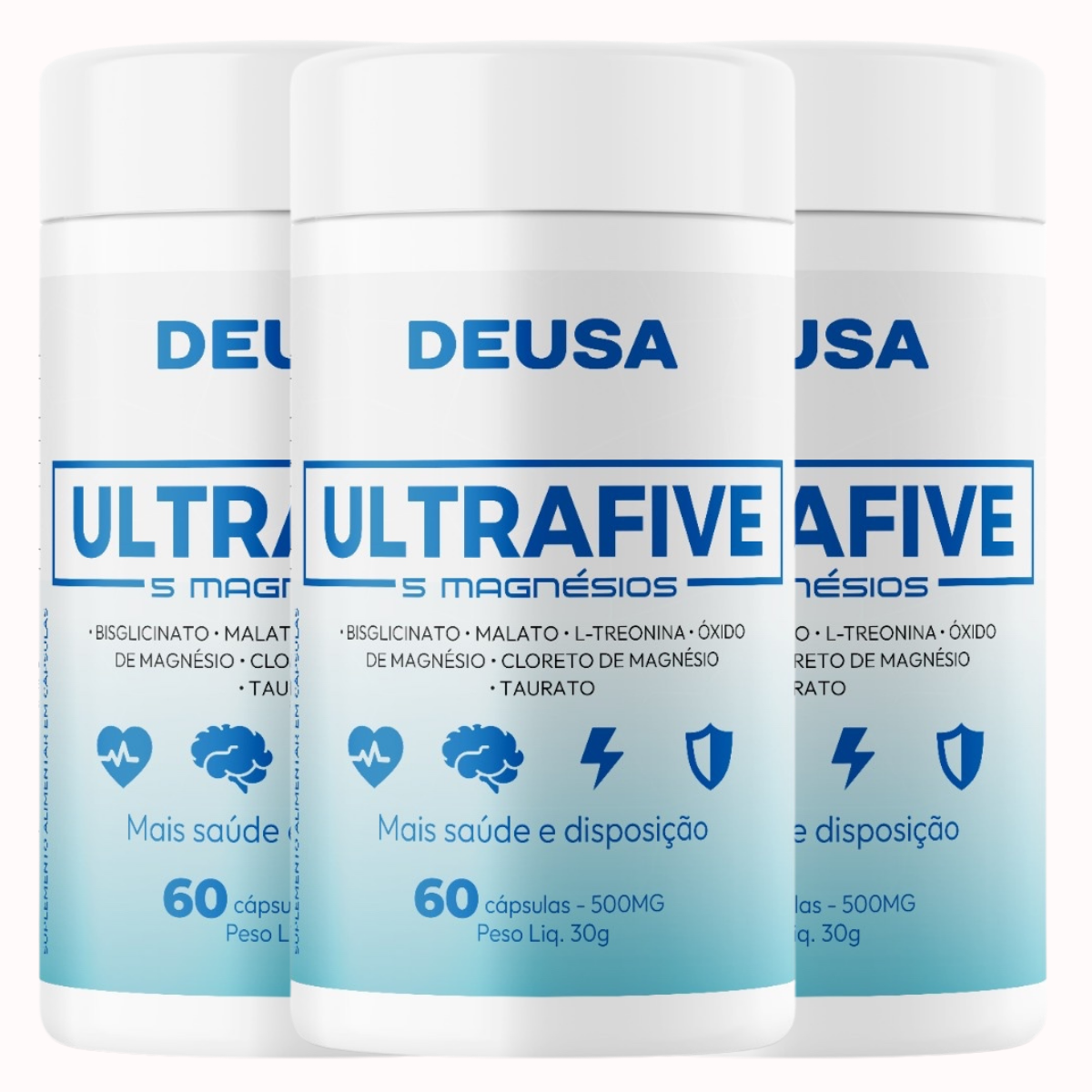 ULTRAFIVE – Magnésio completo para o equilíbrio do seu corpo no dia a dia