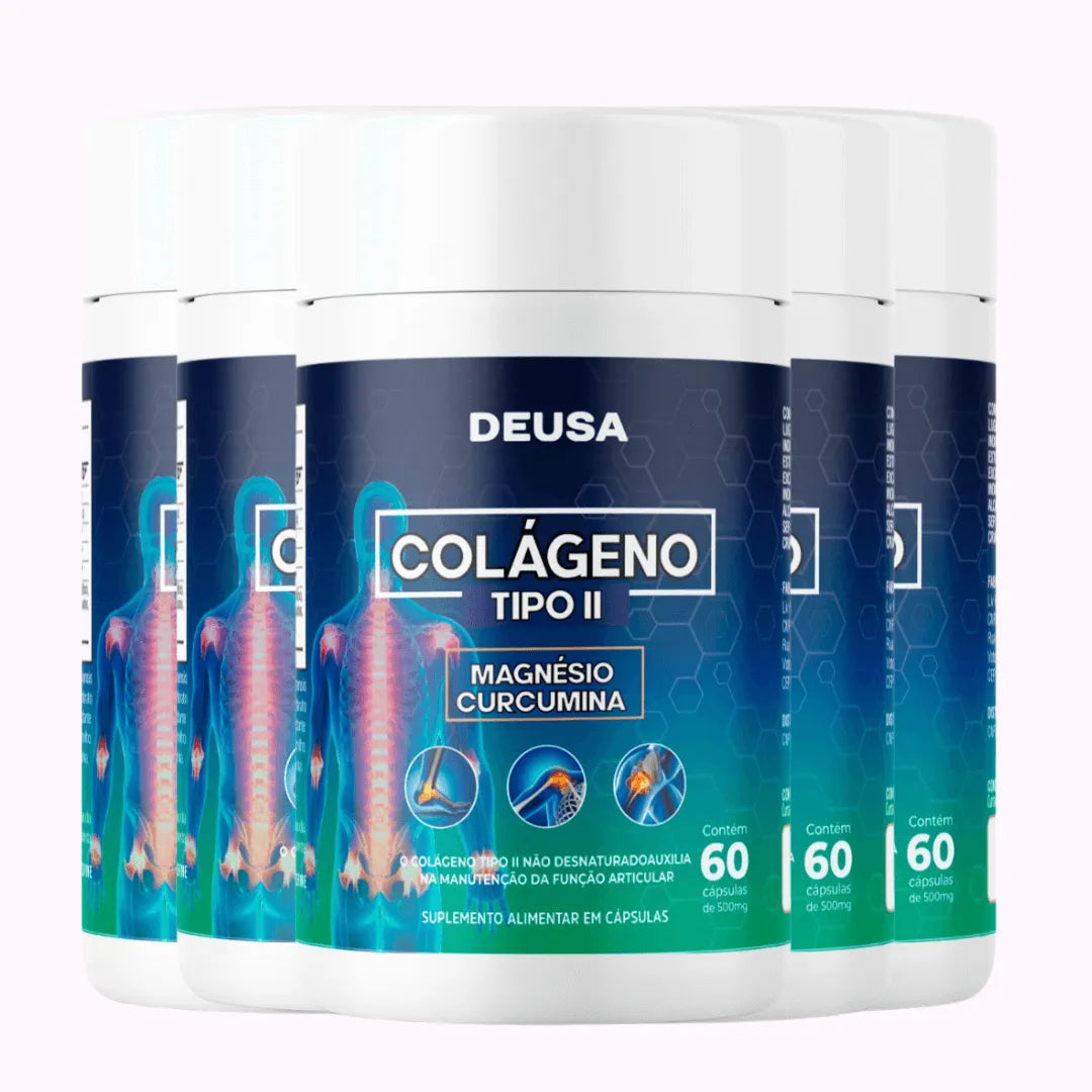 Colágeno Tipo 2 Magnésio, Cúrcuma