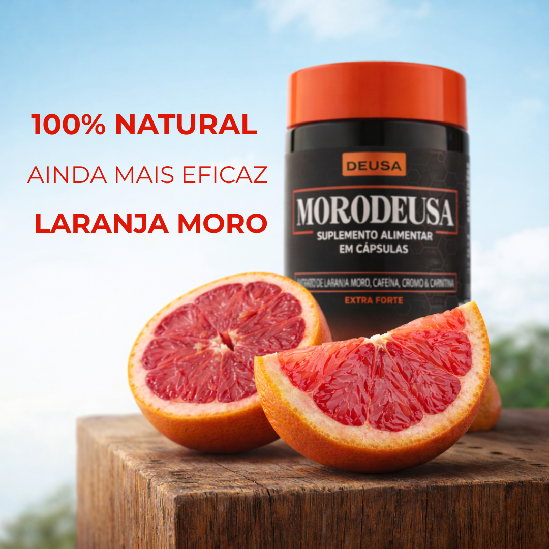Morodeusa Laranja Moro, Picolinato de Cromo, Cafeina