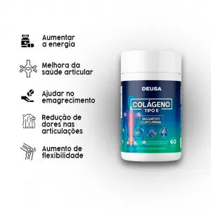 Colágeno Tipo 2 Magnésio, Cúrcuma