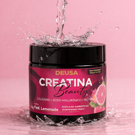 Beauty Deusa Creatina para mulheres que querem força + beleza no mesmo produto