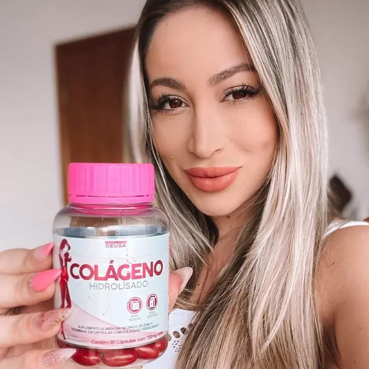 Colágeno Hidrolisado Pele mais firme, jovem e iluminada