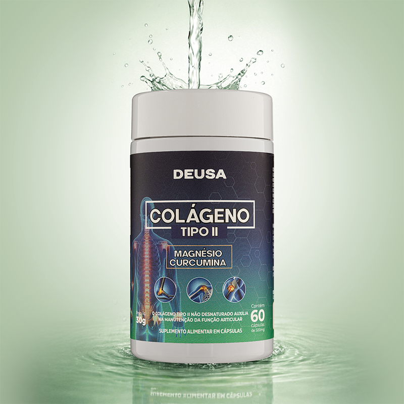 Colágeno Tipo 2 Magnésio, Cúrcuma