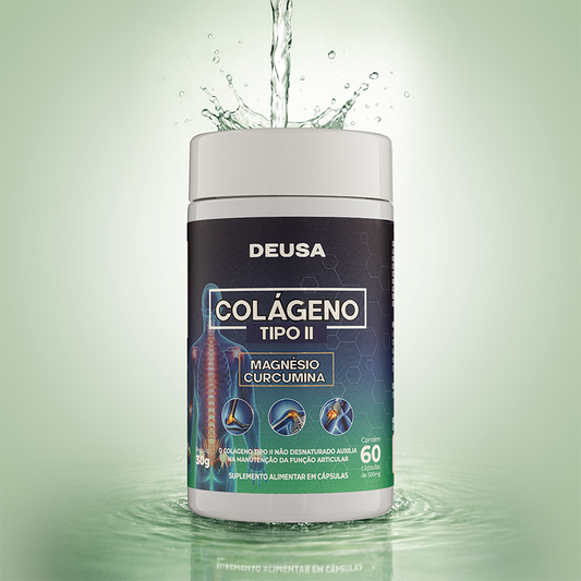 Colágeno Tipo 2 Magnésio, Cúrcuma