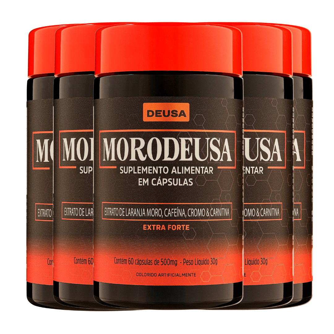 Morodeusa Laranja Moro, Picolinato de Cromo, Cafeina