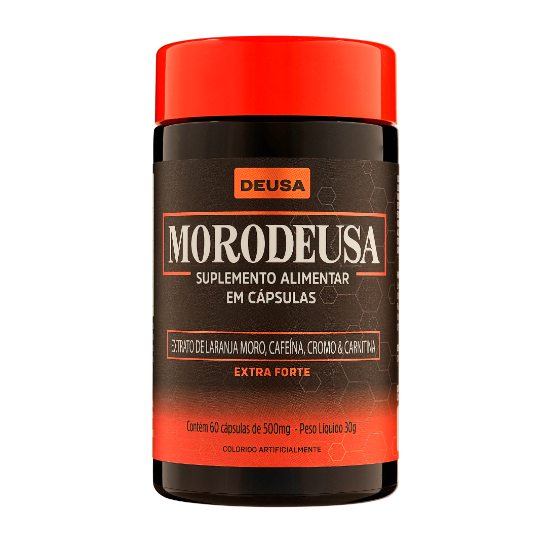 Morodeusa Laranja Moro, Picolinato de Cromo, Cafeina