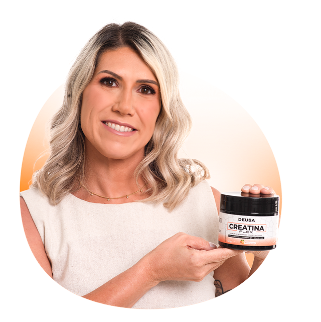 <p>Deusas reais já<br/>usaram e recomendaram<br/>Creatina Flex Deusa</p>