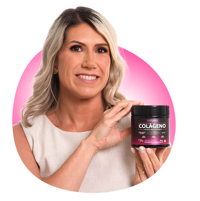 <p>As deusas que usaram o <br/></p><p><strong>Colágeno Verisol Deusa </strong></p><p>aprovam</p>