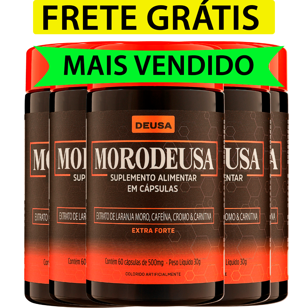 Morodeusa Laranja Moro, Picolinato de Cromo, Cafeina