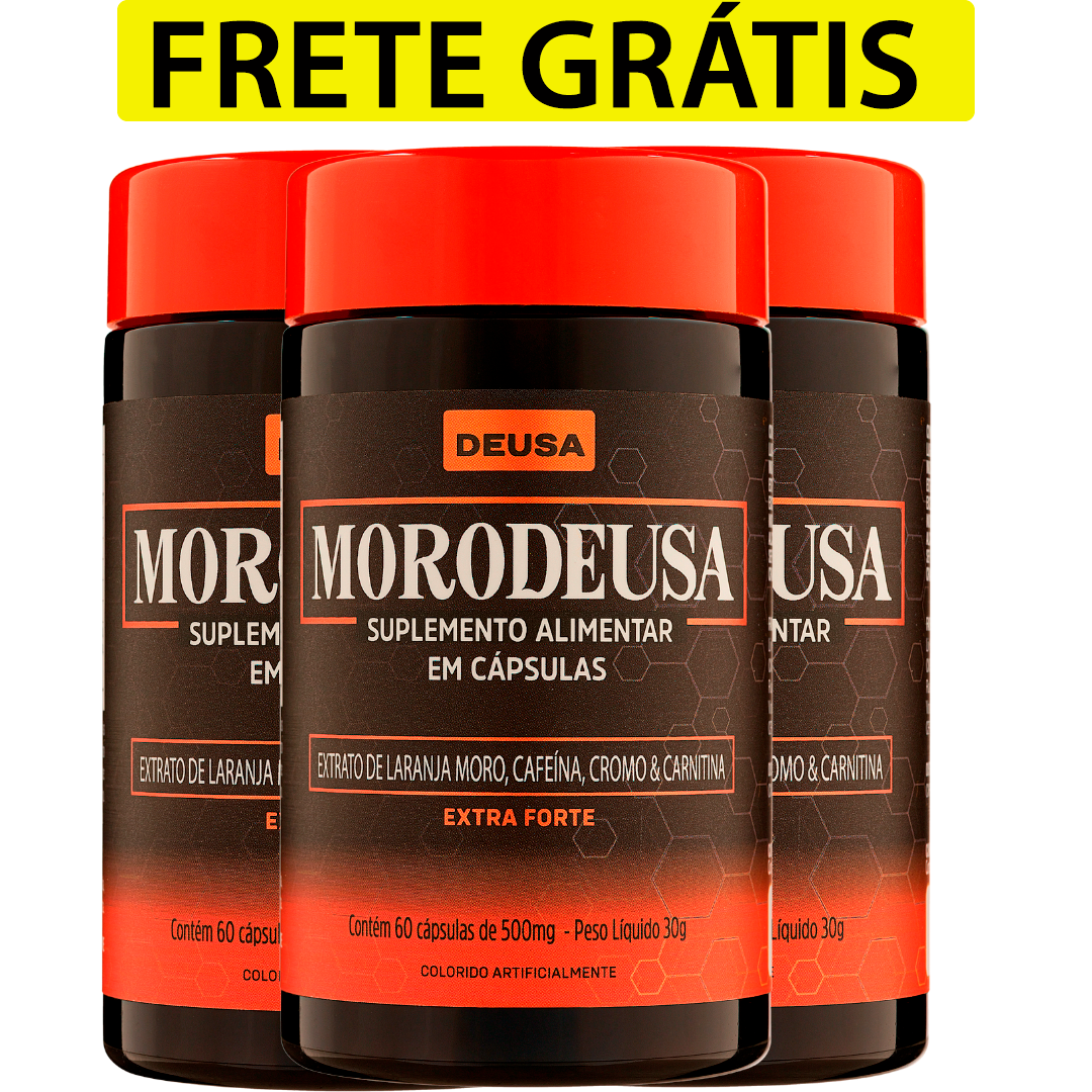 Morodeusa Laranja Moro, Picolinato de Cromo, Cafeina